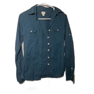 Converse One Star Women's XS Button Down Shirt